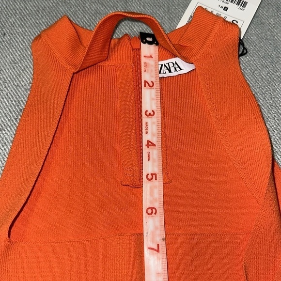 NWT ZARA Square Neck  Choker Top - Picture 10 of 11